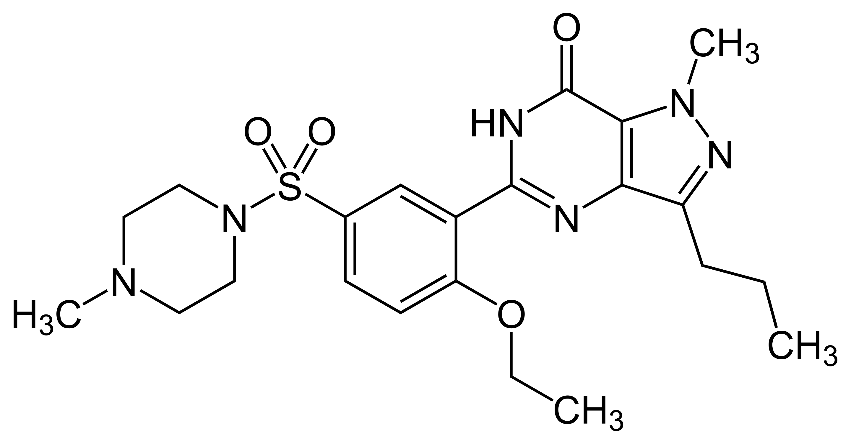 Sildenafil Citrate Formel